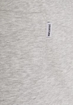 YOURTURN Unisex - Trainingsbroek - Mottled Light Grey -Yourturn Verkoopwinkel fd02460eaf114827b68c1d701fa09ef2